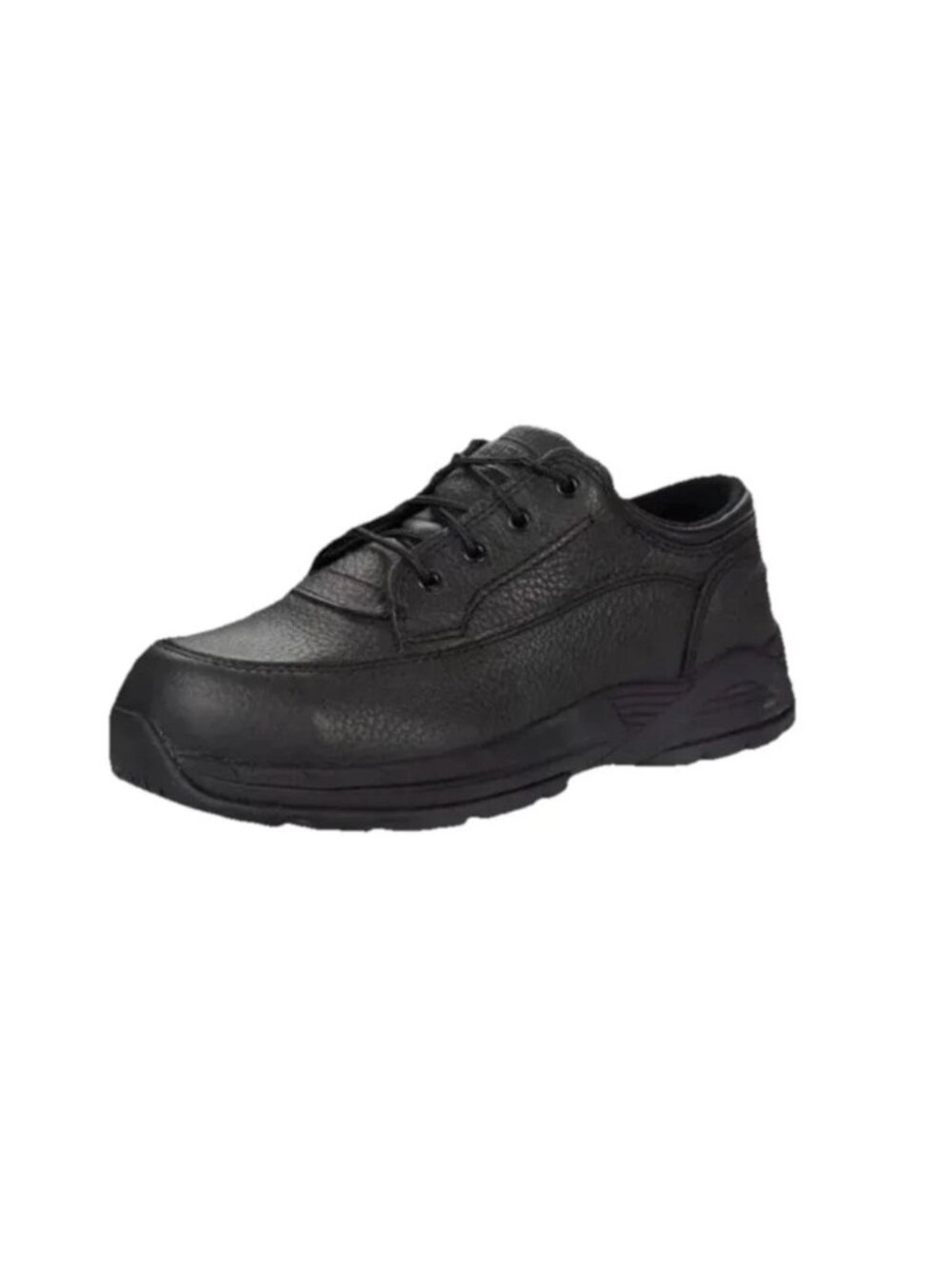NWB Red Wing Worx Steel Toe Black Leather Shoes Style 5022 Size US 11.5WW [jb]